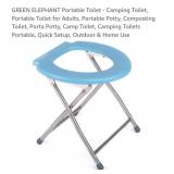GREEN ELEPHANT Portable Toilet - Camping Toilet,