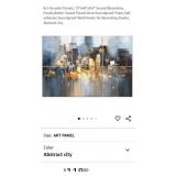 NEW Art Acoustic Panels, 72" x 48" x 0.4",