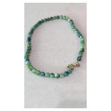 Estate Vintage Sarah Coventry Necklace Green