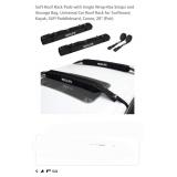 Soft Roof Rack Pads with Single Wrap-Rax Straps