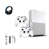 Microsoft Xbox One S 500GB with 2 Controller, 4K