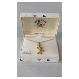 14kt Mickey Mouse Necklace