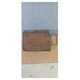 Rubber Wheel Chock Block (*used*) 9.25"  x 6" x