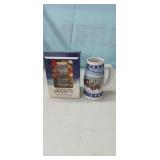 1995 Budweiser Holiday Stein (NIB)