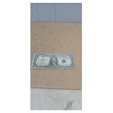 1935D  Blue Seal Silver Certificate in protective