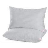2 New Queen Size  Bed Pillows for  Side and Back