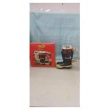 1997 Anheuser Busch Fire Fighters Boot Stein in