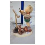 Hummel "Little Maestro w/Steiff Bear" HUM