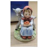 Hummel Figurine - "Good Friends -" Girl with Lamb