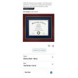 NEW Diploma Frame Display,11"x14" Documents with
