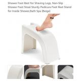 Shower Foot Rest for Shaving Legs, Non-Slip