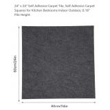 NEW 9 Pk - 24" x 24" Carpet Tiles, Self Adhesive,