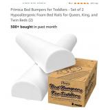 Primica Bed Bumpers for Toddlers - Set of 2