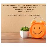 Payment & Location Info