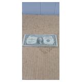 1935C  Blue Seal Silver Certificate in protective