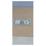 1935D   Blue Seal Silver Certificate in