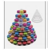 NEW 8 Tier Acrylic Macaroon Tower, still has