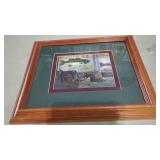 Fishing Framed Picture 13" x16"
