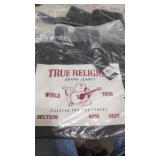 New True Religion Large Tote Bag, Canvas Travel