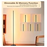 New  LED  Floor Lamp with Remote, Modern Dimmable