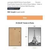 NEW 20" x 30" Poster Frame, Black