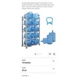 NEW 5 Tier Double Row Water Jug Holder, Holds 10