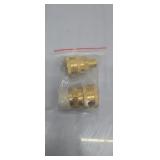 Brass fittings,  quick connect attachments male