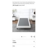 New- Box Spring Twin 4 Inch, Heavy Duty BoxSpring