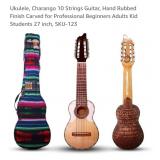 NEW 27" Ukulele, Charango 10 Strings, Tiple