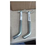 (2) New Zinc Plated  Hitch Pins, 1/2 x 5,