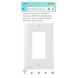 10 pack  Mid-Size Unbreakable Nylon Wall Plates,