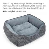 Medium Size Pet Bed w/ Anti-Slip Bottom, 25" x