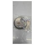 Disc Padlock with 3 Keys