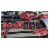 3 Skil 40 V Yard Tools  Includes 3 -40v Batteries
