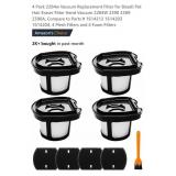 4 Pk Vacuum Replacement Filters for Bissell Pet