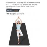NEW 72" x 32"  Extra Wide Yoga Mat
