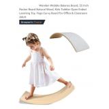 Wooden Wobble Balance Board, 35" *appears new,