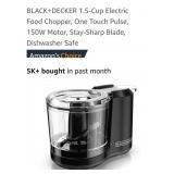 (New) 1.5 cup electric chopper(box) has something
