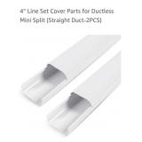 (New)  A/C.  4" Line Set Cover.Ductless Mini