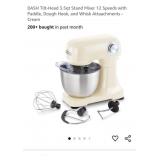 New- DASH Tilt-Head 3.5qt Stand Mixer 12 Speeds