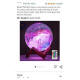 New- BRIGHTWORLD Moon Lamp Galaxy Lamp 5.9 inch