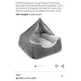 Medium Hooded Blanket Puppy Bed w/ Non-Slip