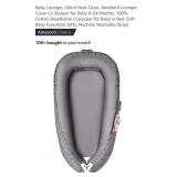 Baby Lounger/ Infant Nest, Grey*appears gently