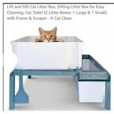 NEW Lift & Sift Cat Litter Box *Assembly Required