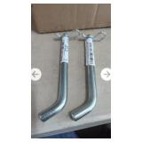 (2) New Zinc Plated Hitch Pins, 1/2 x 5,