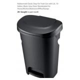 NEW 13-Gal Rubbermaid Classic Step-On Trash Can