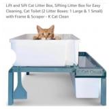 NEW Lift & Sift Cat Litter Box *Assembly Required