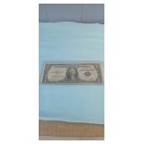 1935E Blue Seal Silver Certificate in protective