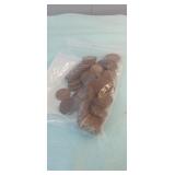 100 Mixed Dates Wheat Pennies