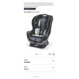 NEW Graco Extend2Fit Convertible Baby Car Seat,